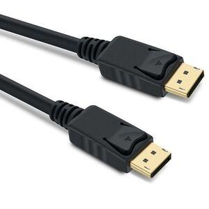 PremiumCord DisplayPort 1.4 M/M, aranyozott csatlakozók, 1, 5m kép