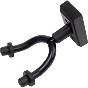 Veles-X Solid Wood Guitar Wall Hanger, Black kép