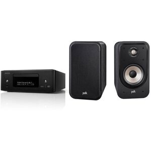 Denon RCD-N12 DAB CEOL fekete + Polk Audio Signature S20e Black kép