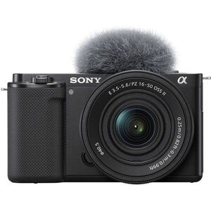 Sony Alpha ZV-E10 vlogging kamera + 16-50 mm f/3.5-5.6 OSS II kép
