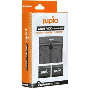 Jupio 2x NP-FZ100 - 2040 mAh + kettős töltő Sonyhoz kép