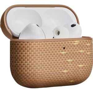 Pitaka Aramid Fiber Magnetic AirPods Pro 3 tok - Golden Glint kép