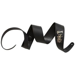 Gibson AS-SLSH-GLD Slash Premium Leather Guitar Strap, Gold kép