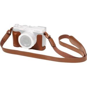SmallRig 6275 Leather Half Case Kit for Panasonic LUMIX L10 Brown kép