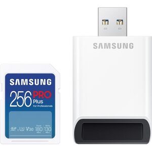 Samsung SDXC 256 GB PRO PLUS + USB adapter (2023) kép
