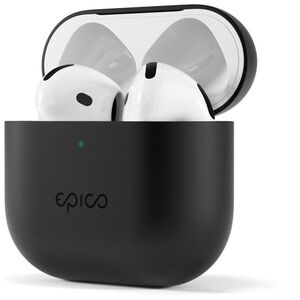 Epico Silicone Cover Airpods 4 - fekete kép