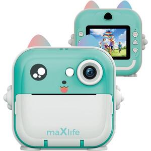 Maxlife MXPC-100 Fényképezőgép nyomtatóval, kék kép