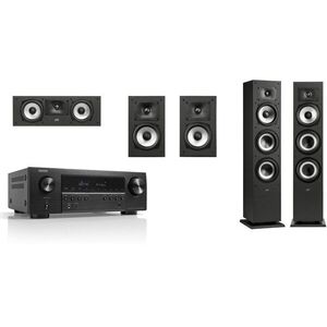 Denon AVC-S670H, fekete + Polk MXT60 / MXT30C / MXT15 kép