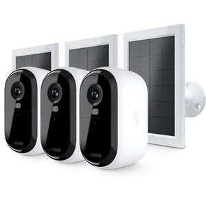 Arlo Essential Gen.2 Bundle 2K Outdoor Security Camera, 3 + 3, fehér kép