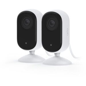 Arlo Essential Gen.2 2K Indoor Security Camera, 2db, fehér kép