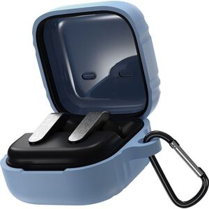 AlzaGuard Premium Silicone Case, Samsung Galaxy Buds 4 / 4 Pro - világoskék szín kép
