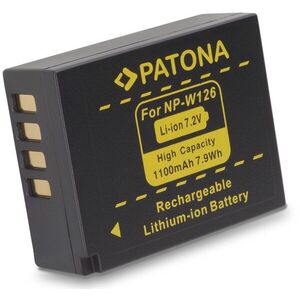 PATONA Fuji NP-W126 kompatibilis, 1020 mAh, Li-Ion kép