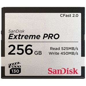 SANDISK CFAST 2.0 256GB Extreme Pro VPG130 kép