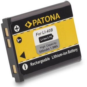 PATONA Olympus Li-40B / Li-42B kompatibilis, 500 mAh, Li-Ion, Fuji NP-45 kép