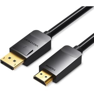 Vention DisplayPort (DP) to HDMI Cable 2m Black kép
