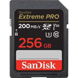 SANDISK SDXC 256 GB Extreme PRO + Rescue PRO Deluxe kép