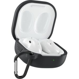 AlzaGuard Premium Silicone Case Samsung Galaxy Buds Live / Pro / FE / 2 / 2 Pro fekete tok kép