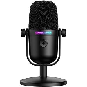Onikuma M830 USB Condenser Gaming Microphone Black kép
