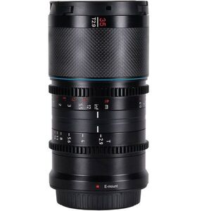 SIRUI Saturn 35mm T2.9 1.6x Carbon Fiber Full-frame Anamorphic E Mount (Blue Flare) kép