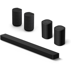 Sony BRAVIA Theatre Bar 8 + 2× Sony SA-RS5 + Sony BRAVIA Theatre Sub 7 kép