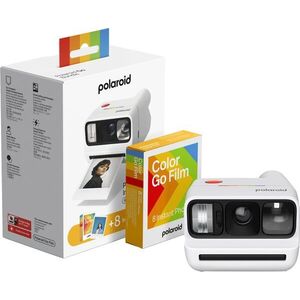 Polaroid Go Gen 3 White + Color Film Bundle (8 fotó) kép