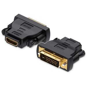 Vention DVI (24+1) Male to HDMI Female Adapter - fekete kép