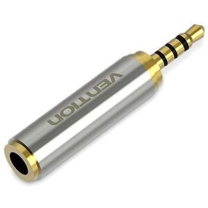 Vention 3.5mm Jack Female to 2.5mm Jack Male Adapter Gold kép