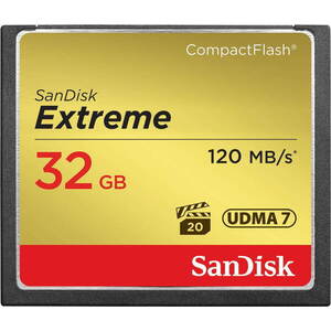 SANDISK Compact Flash 32GB Extreme kép