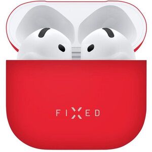 FIXED Silky Apple AirPods 4 piros tok kép