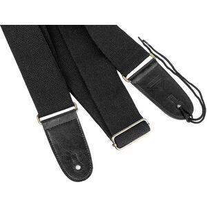 Veles-X Universal Cotton Guitar Strap GS02, Black kép