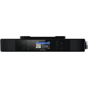 TechniSat rádió, BT / FM IR, internetes, konyhai, black kép