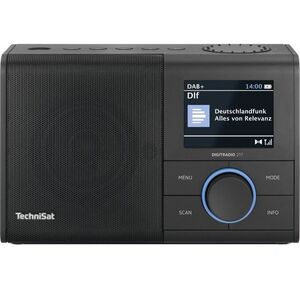 TechniSat DAB+ / FM Digitradio 217, black kép