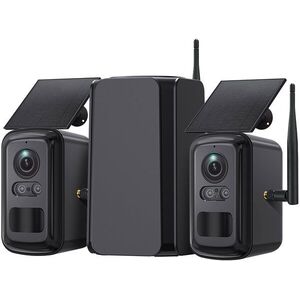 Viking HUB S02 napelemes kamera készlet kép