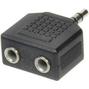 OEM audio 3.5mm JACK to 2× 3.5mm JACK kép