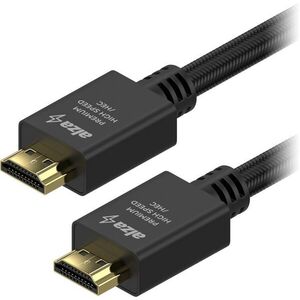 AlzaPower AluCore Premium HDMI 2.0 High Speed 4K, 5m - fekete kép