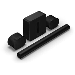 Sonos Arc Ultra Fekete + Sonos Sub 4 + 2x Sonos Era 300 kép