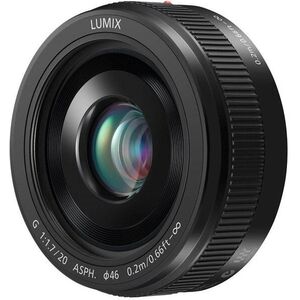 Panasonic Lumix G 20mm f/1.7, fekete kép