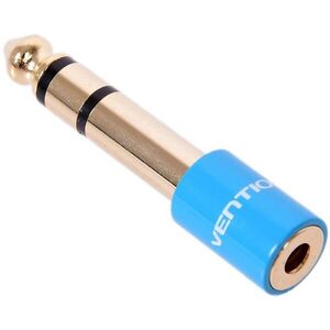 Vention 6, 3mm Jack Male to 3, 5mm Female Audio Adapter Blue kép