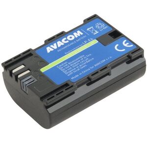 AVACOM Canon LP-E6 kompatibilis, Li-Ion, 7, 4 V, 2000 mAh, 14, 8 Wh kép