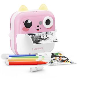 LAMAX InstaKid2 AI Plus, pink kép