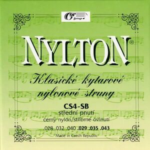 Gorstrings Nylton CS4-SB Medium Tension Black kép
