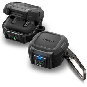 Spigen Lock Fit Matte Black Samsung Galaxy Buds 4/4 Pro kép