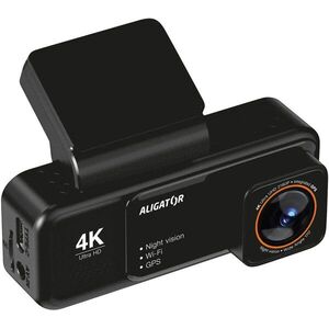 ALIGATOR A8 első, hátsó, GPS 4K kép