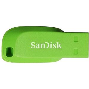 SANDISK Cruzer Blade 32 GB - electric green kép