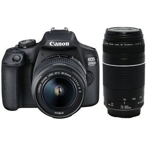 Canon EOS 2000D + EF-S 18-55 mm f/3, 5-5, 6 IS II + EF 75-300 mm f/4-5, 6 III kép