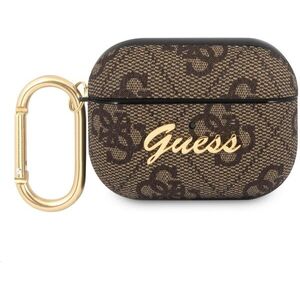 Guess 4G Script PC/PU Apple Airpods Pro Brown tok kép