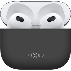 FIXED Silky Apple Airpods 3 fekete tok kép