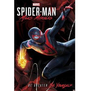 Pyramid Marvel Spiderman Miles Morales: Be Greater Be Yourself kép