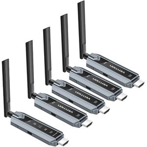 Vention Wireless HDMI Transmitter and Receiver (1*4) Kit Gray kép