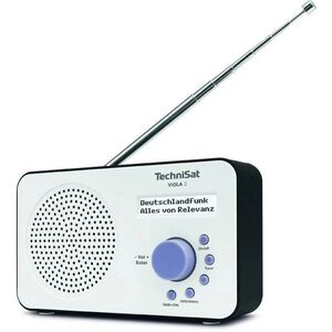 TechniSat rádió DAB+/FM Viola 2, white/black kép